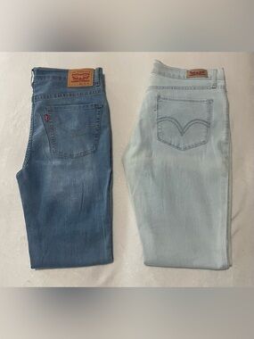 Levi's Jean Bundle — Medium Blue & Light Blue
